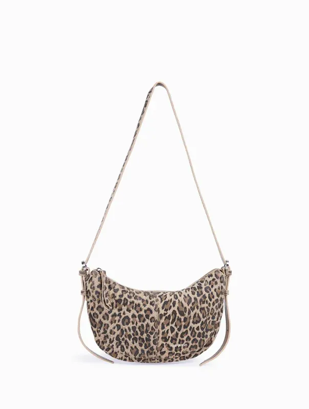 Sac porté épaule Léopard beige Mini - Rodéo Nat&Nin Sac porté épaule Léopard beige Mini - Rodéo Nat&Nin