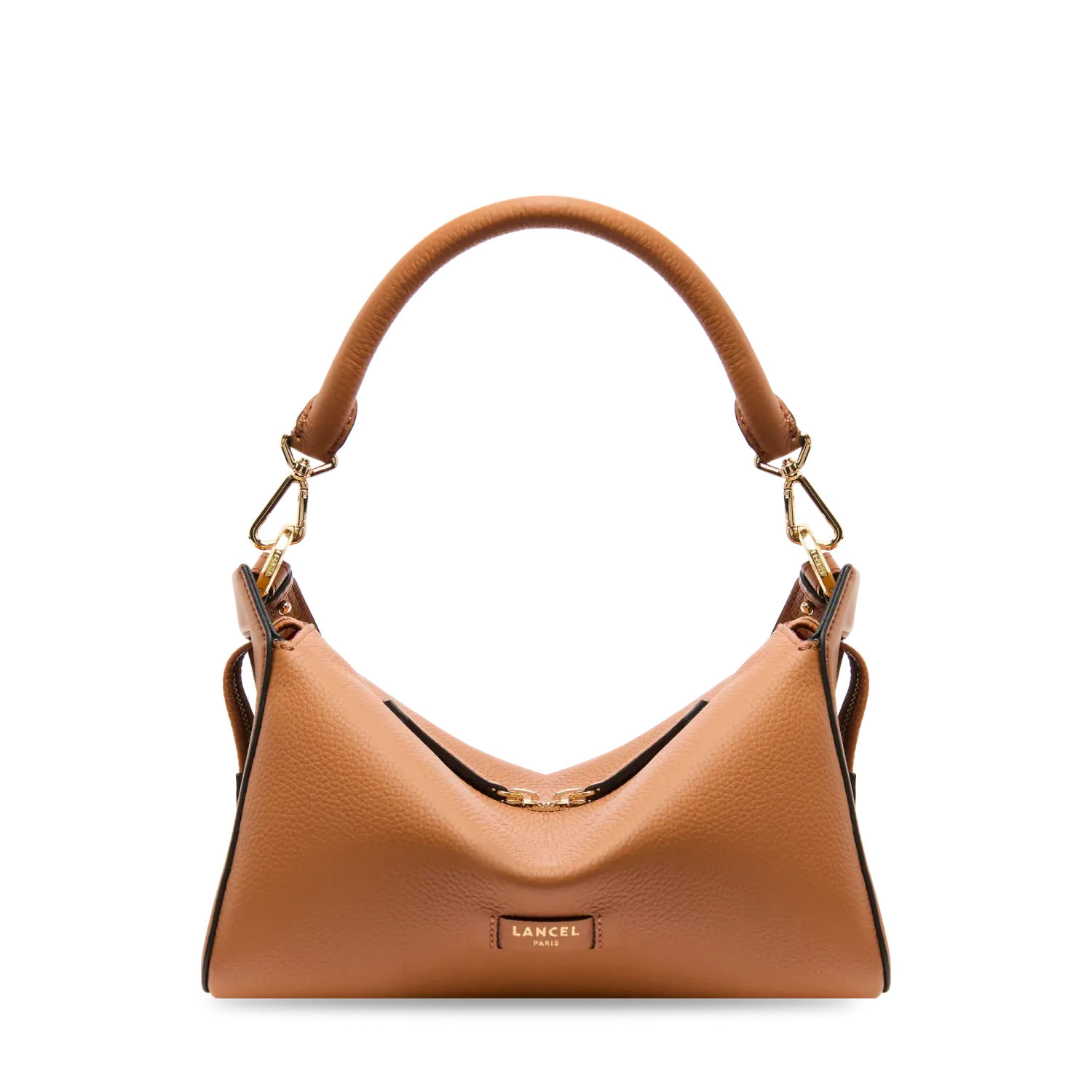SAC M ZIP HOBO Camel LOUISON DE LANCEL
