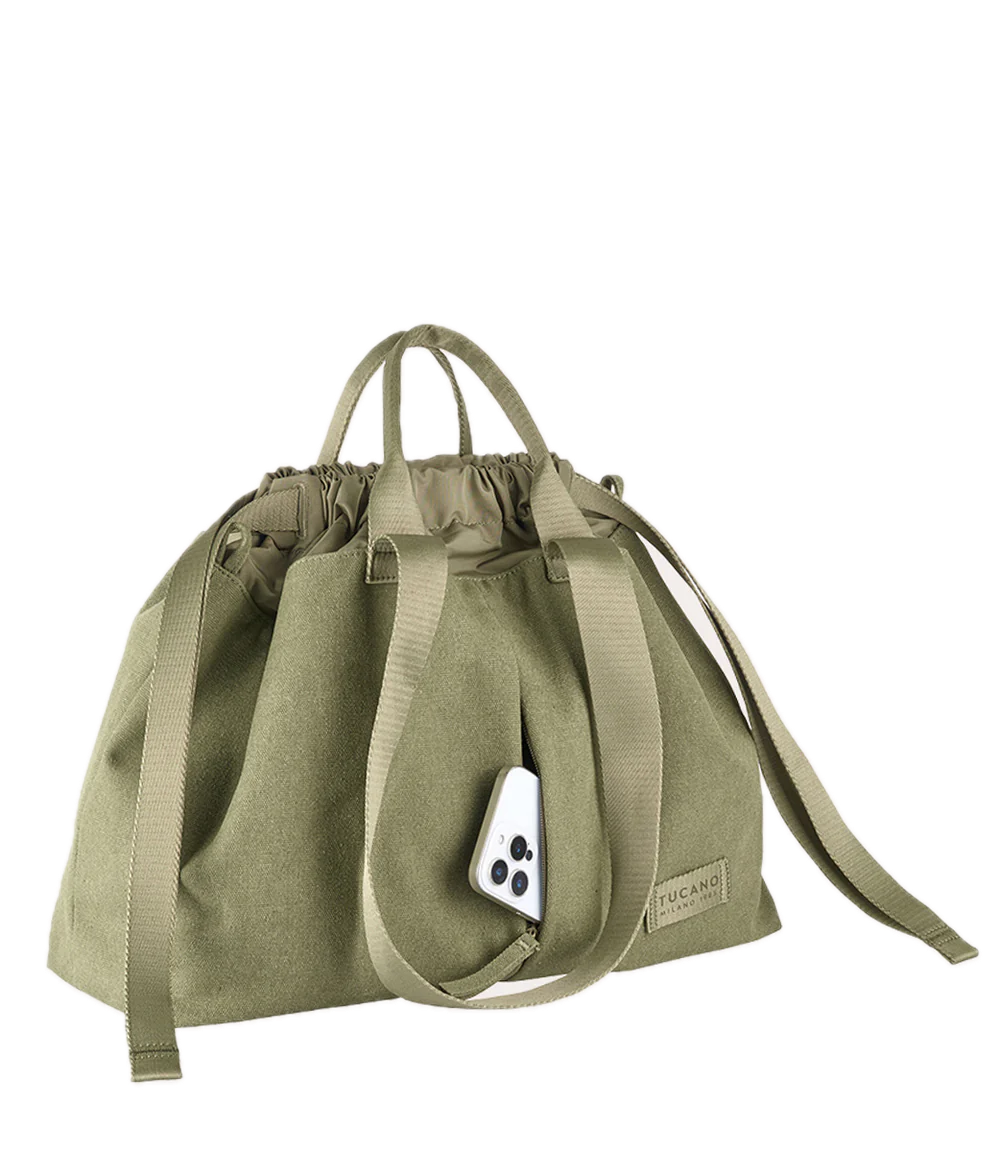 Sac weekend Carry Shopper Medium Kaki Tucano