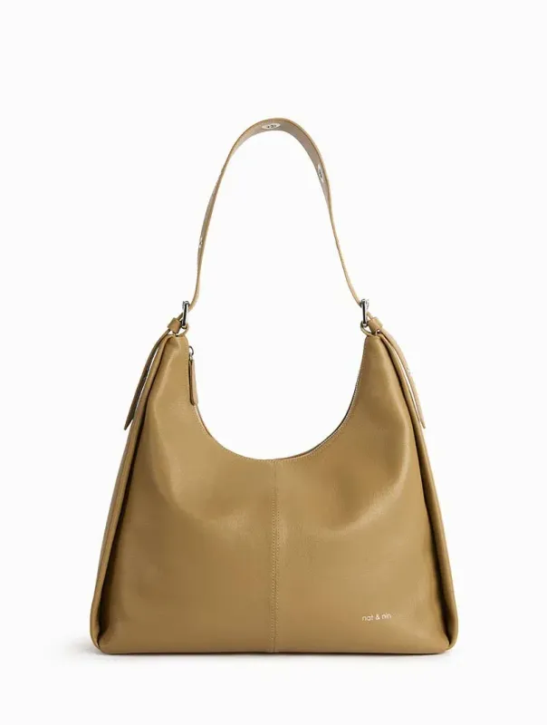 Sac porté épaule Tina Sahara - Cuir lisse Nat&Nin Sac porté épaule Tina Sahara - Cuir lisse Nat&Nin