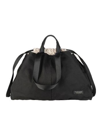 Sac weekend Carry Shopper Large Noir Tucano
