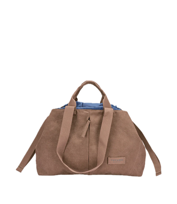 Sac weekend Carry Shopper Medium Marron/ Bleu Tucano Sac weekend Carry Shopper Medium Marron/ Bleu Tucano