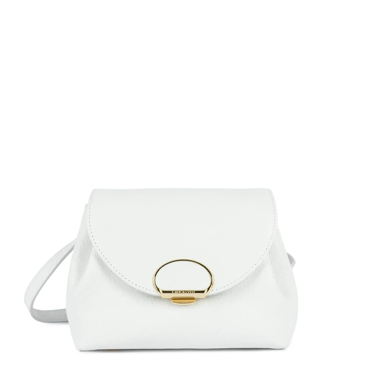 Milano Pia Petit sac trotteur cuir Blanc LANCASTER