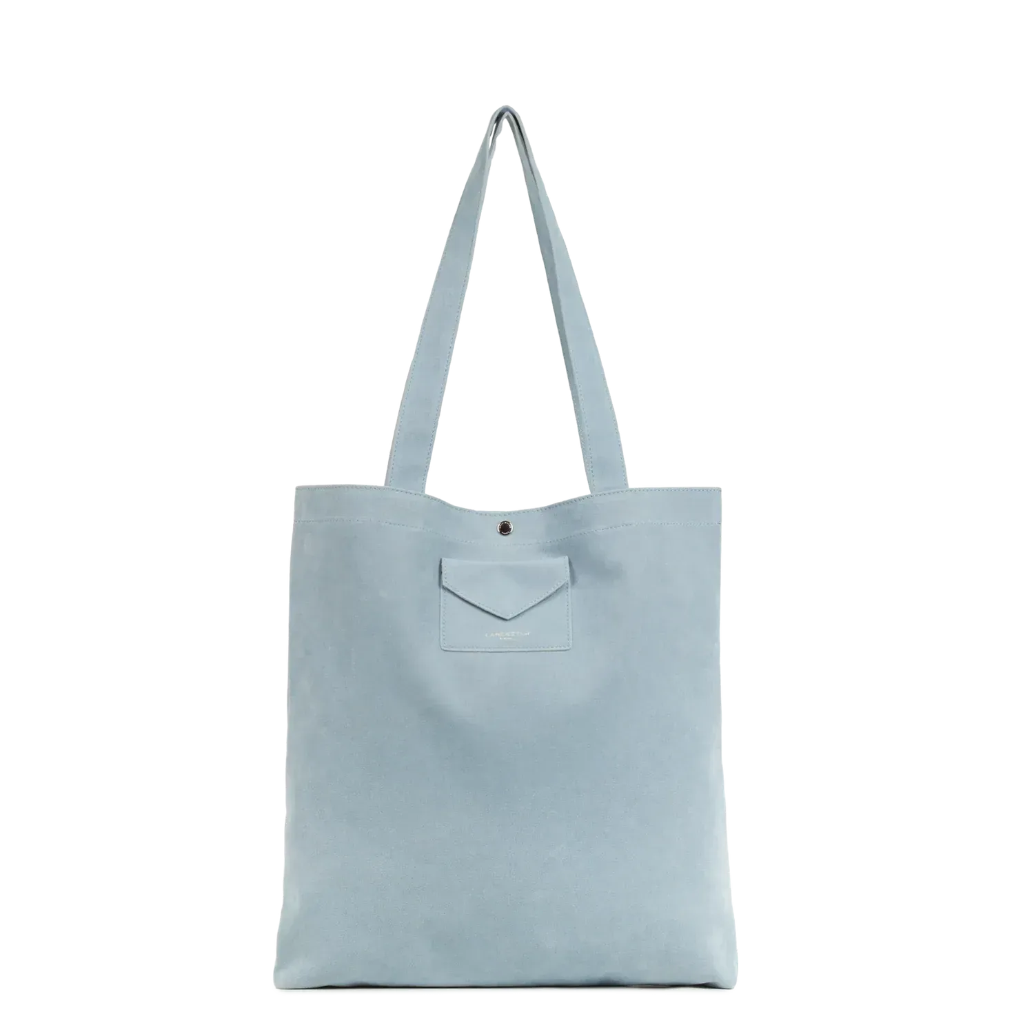 Suédine KBA Sac cabas épaule Bleu fumé LANCASTER