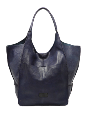 Sac cuir porté épaule Homer violet BIBA