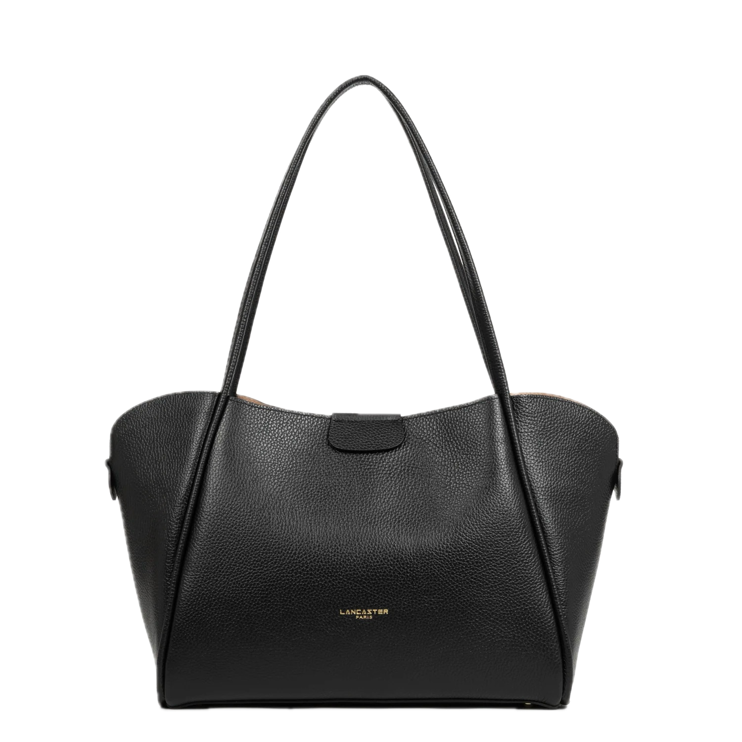 Sac cabas épaule Ida Double Noir LANCASTER
