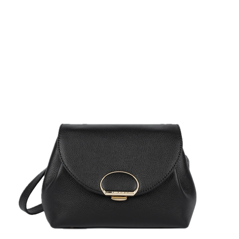 Milano Pia Petit sac trotteur cuir Noir LANCASTER