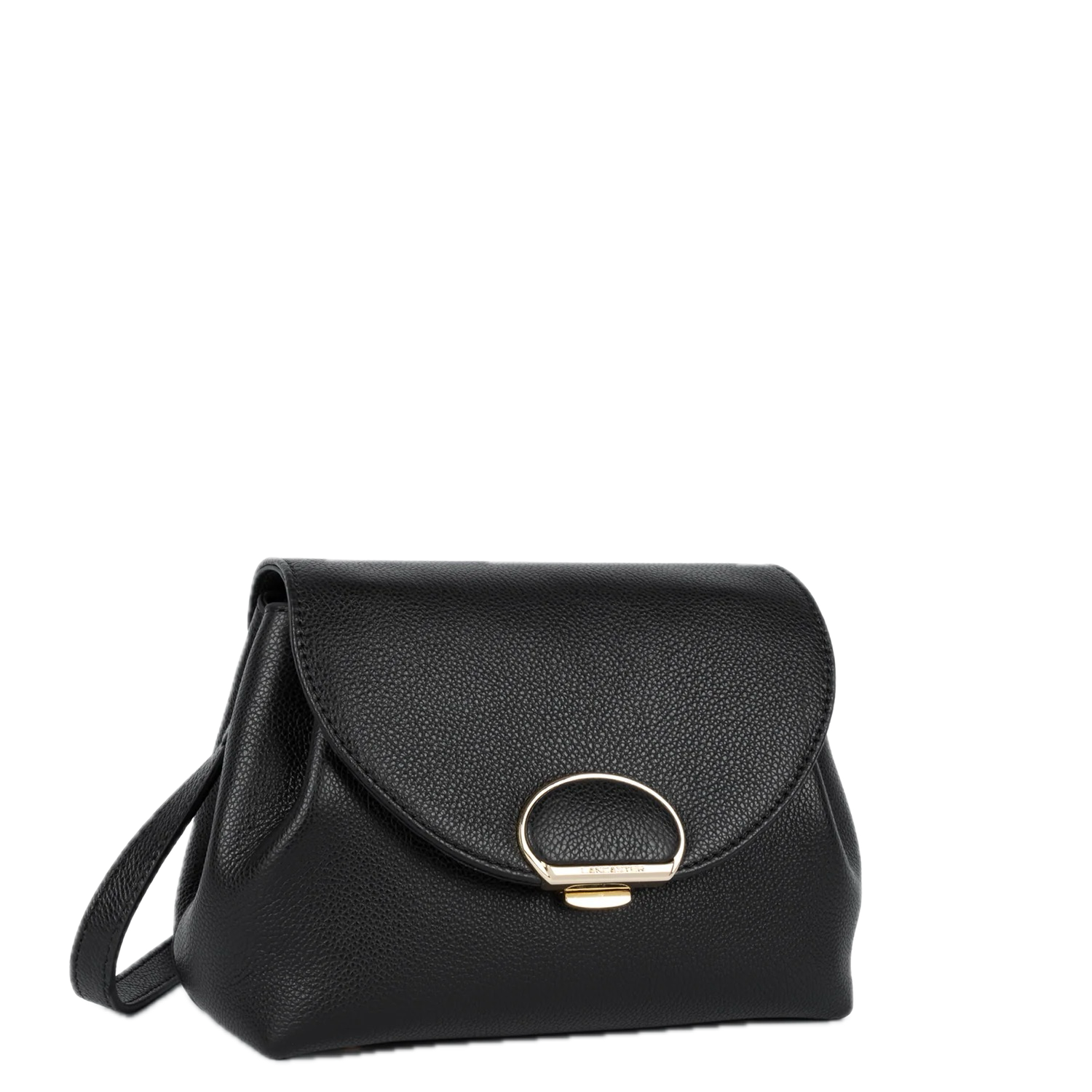 Milano Pia Petit sac trotteur cuir Noir LANCASTER