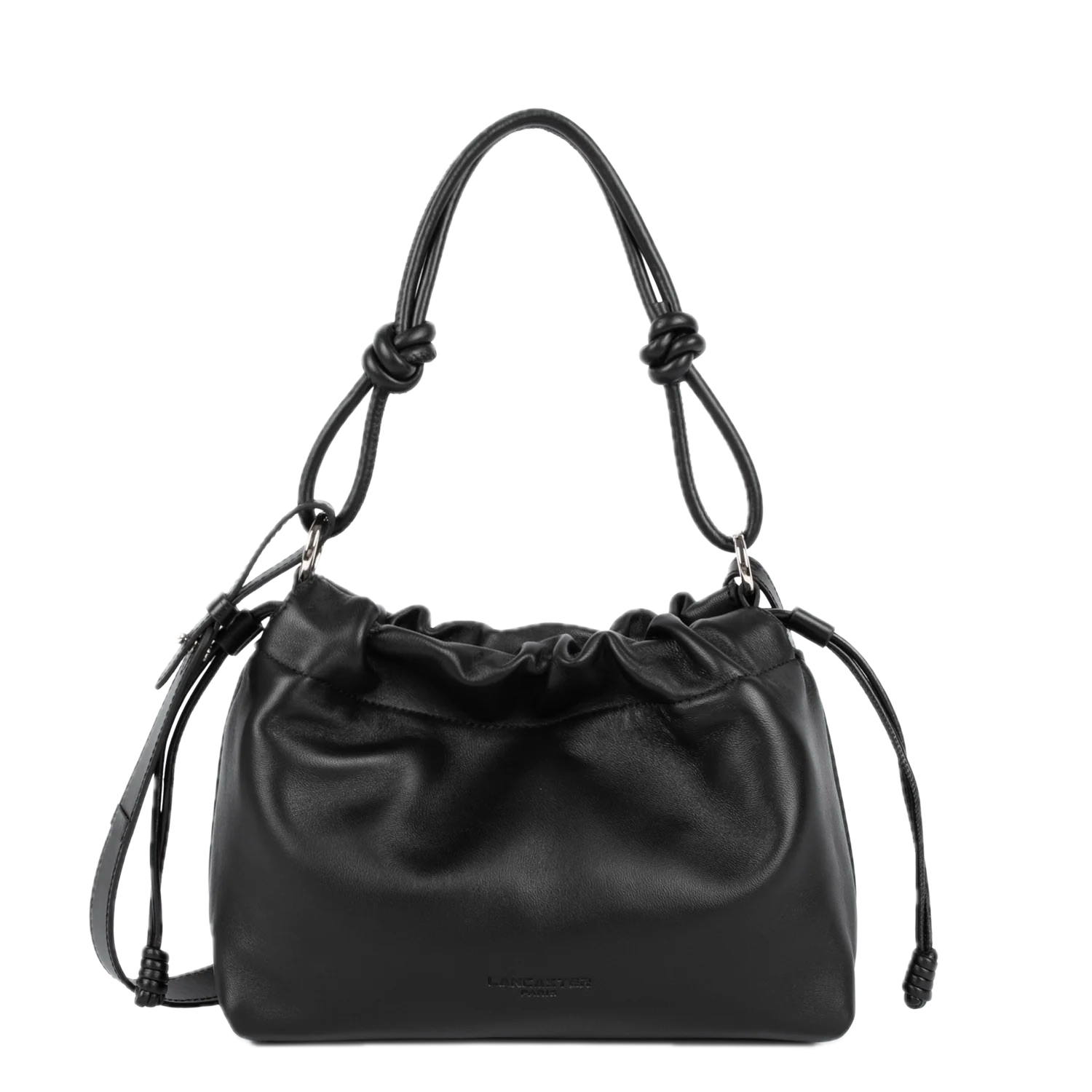 Sac besace LUSH noir LANCASTER