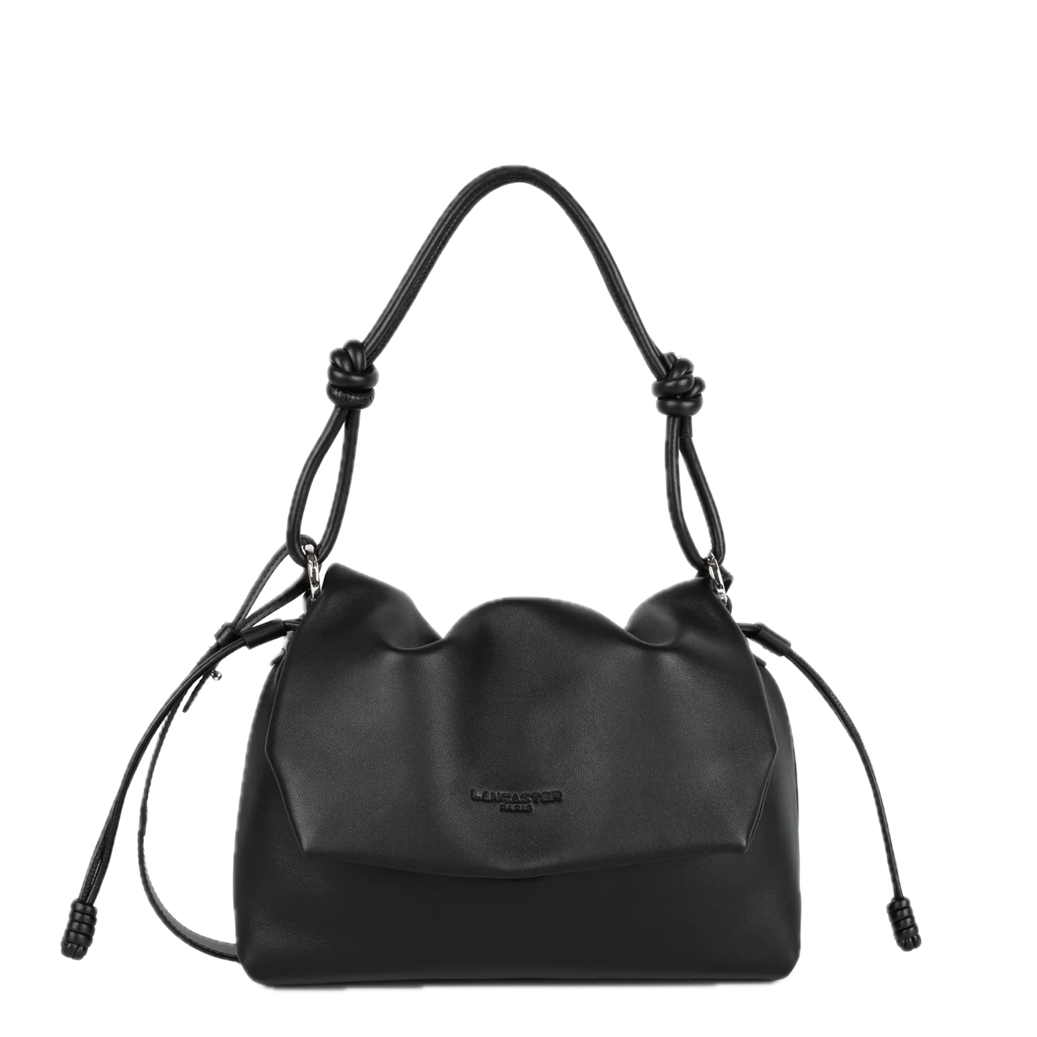 Sac rabat besace LUSH Noir LANCASTER