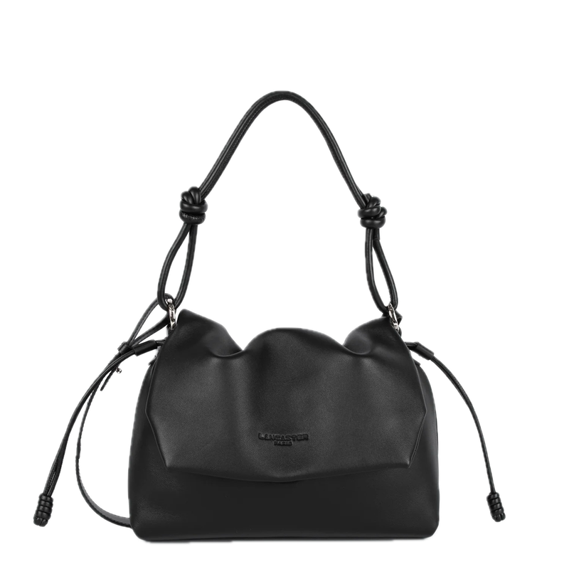 Sac rabat besace LUSH Noir LANCASTER