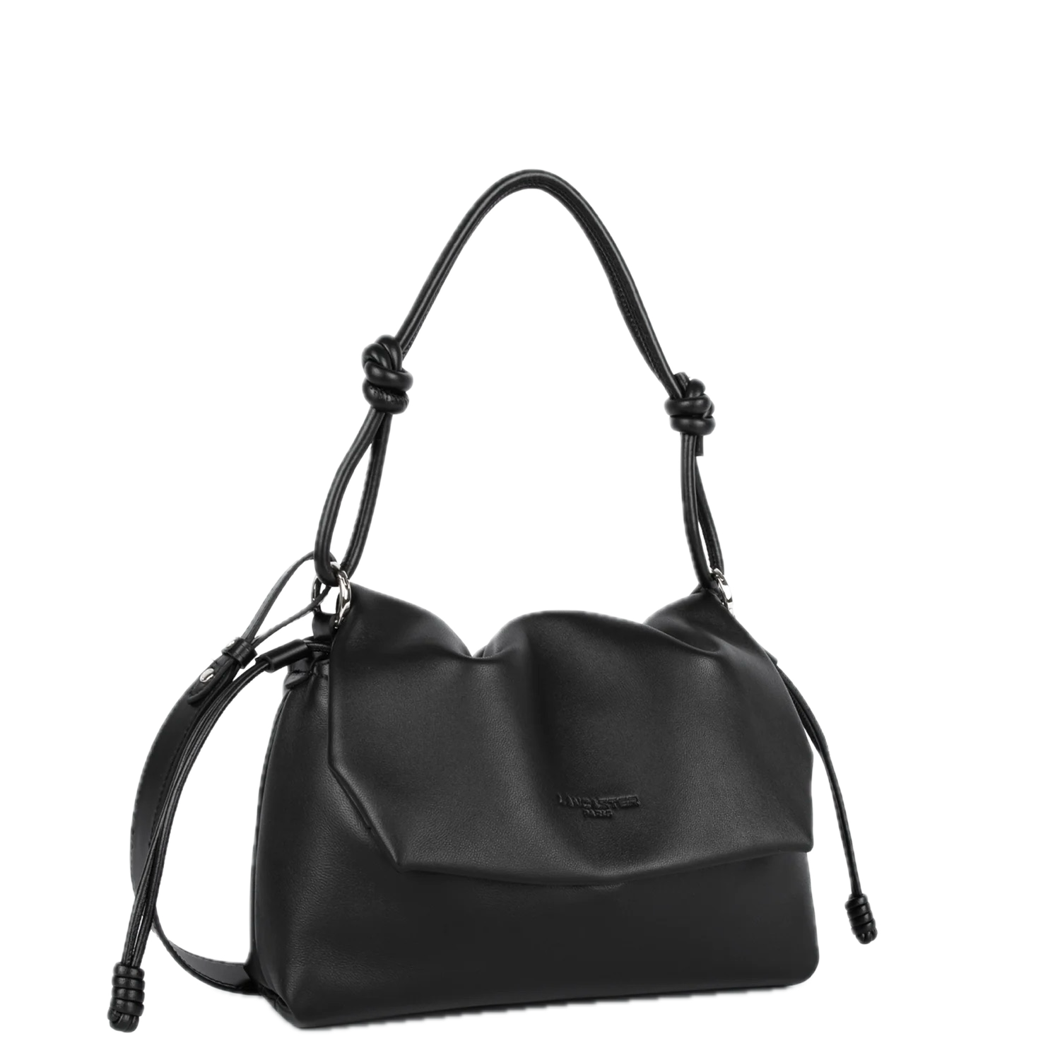 Sac rabat besace LUSH Noir LANCASTER