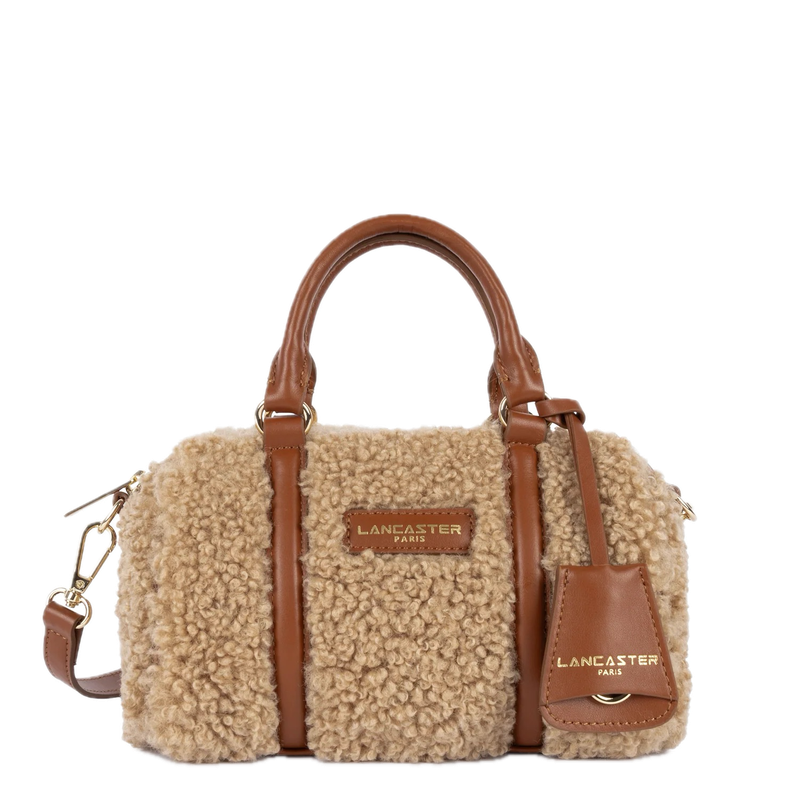 Petit sac polochon MOUMOUTE cognac LANCASTER