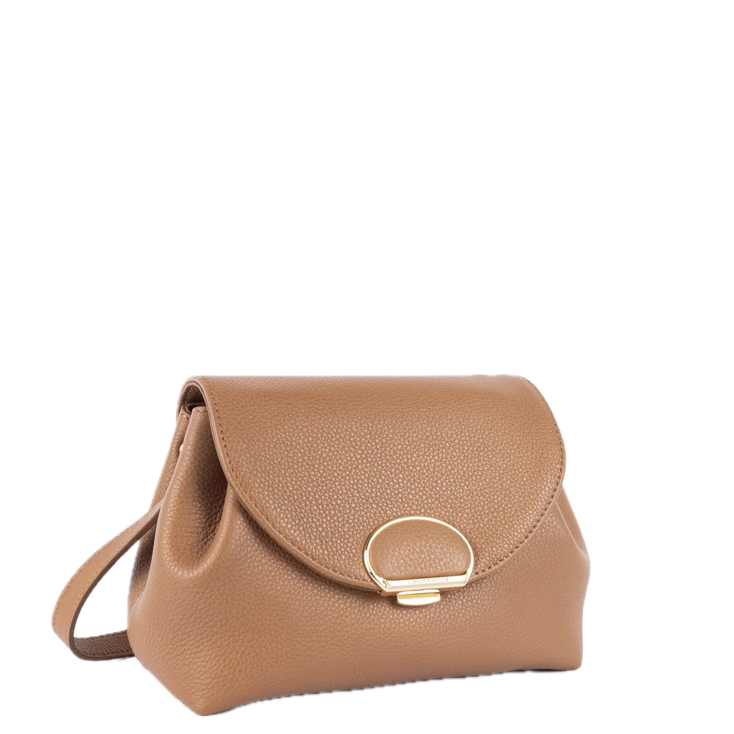 Milano Pia Petit sac trotteur cuir Moka LANCASTER