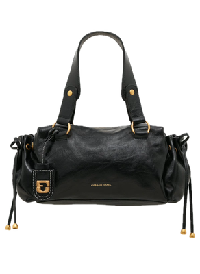 Sac à main en cuir effet froissé Noir GRACE GERARD DAREL Sac à main en cuir effet froissé Noir GRACE GERARD DAREL