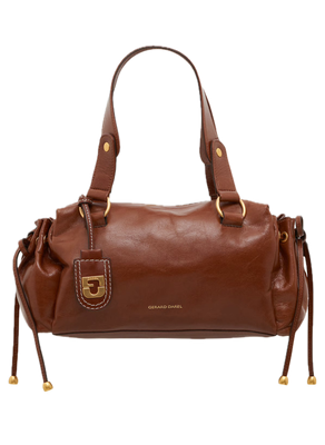 Sac à main en cuir effet froissé caramel GRACE GERARD DAREL Sac à main en cuir effet froissé caramel GRACE GERARD DAREL