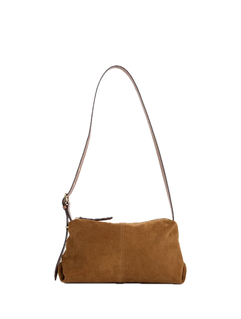 Sacs porté épaule / travers Epice - Cuir suédé Berry NAT&NIN