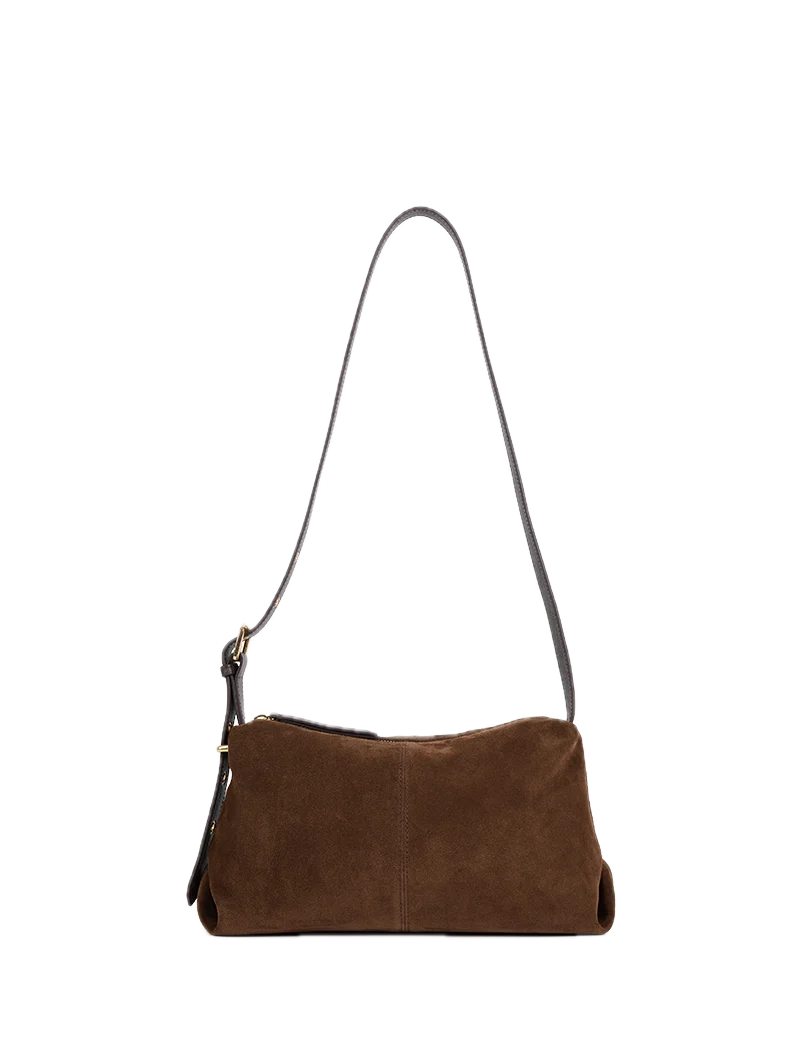 Sacs porté épaule / travers Ebène - Cuir suédé Berry NAT&NIN
