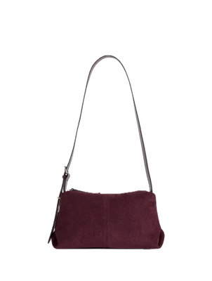 Sacs porté épaule / travers Aubergine - Cuir suédé Berry NAT&NIN Sacs porté épaule / travers Aubergine - Cuir suédé Berry NAT&NIN