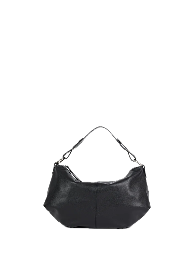 Sacs porté épaule / travers Hera Noir cuir lisse NAT&NIN