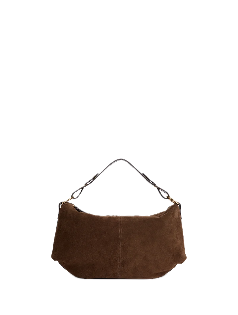 Sacs porté épaule / travers Hera Ebène - Cuir suédé NAT&NIN