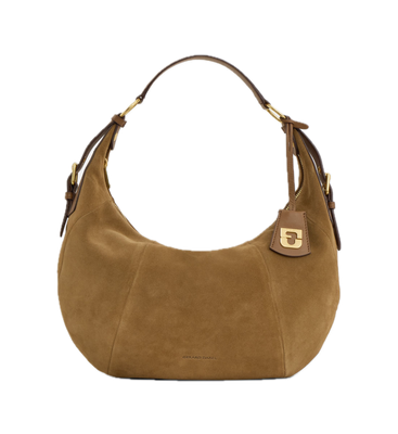 Sac demin lune en cuir velours Acacia LUNA GERARD DAREL Sac demin lune en cuir velours Acacia LUNA GERARD DAREL
