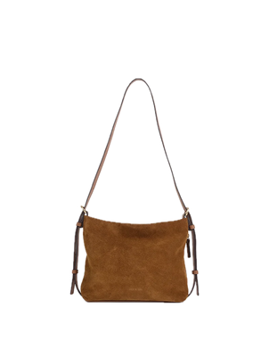 Sac porté épaule/ travers Mini - Moreen Epice - Cuir suédé NAT&NIN Sac porté épaule/ travers Mini - Moreen Epice - Cuir suédé NAT&NIN