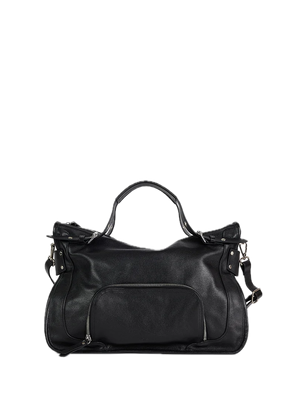 Sac porté épaule Meghan Noir- Cuir lisse NAT&NIN Sac porté épaule Meghan Noir- Cuir lisse NAT&NIN