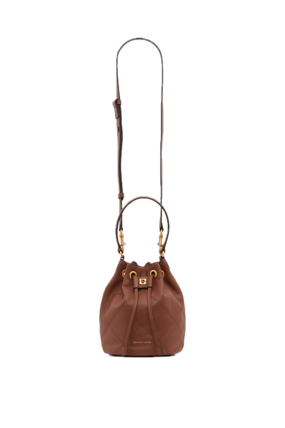 Sac en cuir matelassé – NAOMI Tan GERARD DAREL