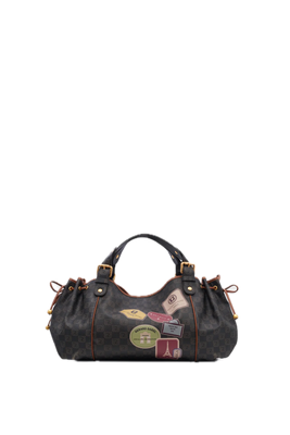 Sac à main en toile enduite et cuir - 24H Multico patch GERARD DAREL
