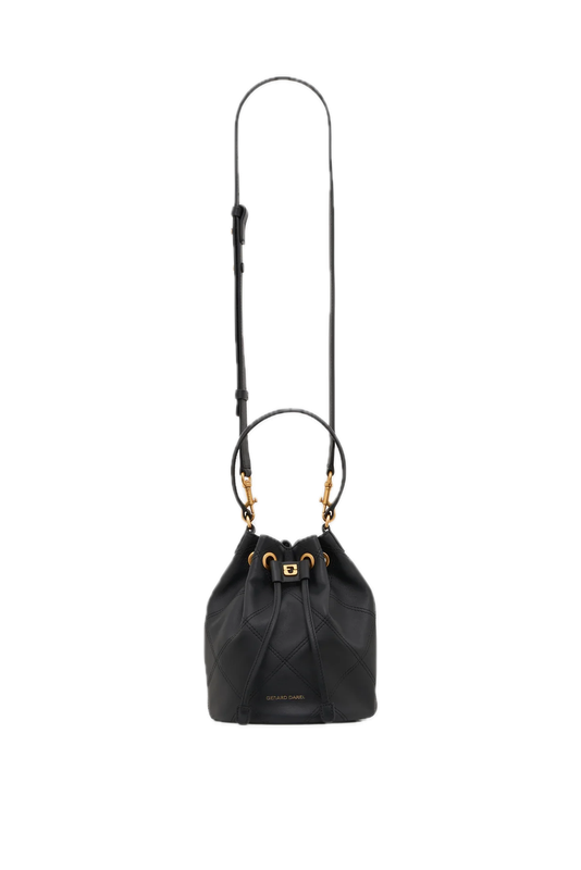 Sac en cuir matelassé – NAOMI Noir GERARD DAREL