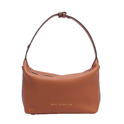 Sac à main cuir Gloria ALBA Châtain MAC DOUGLAS Sac à main cuir Gloria ALBA Châtain MAC DOUGLAS