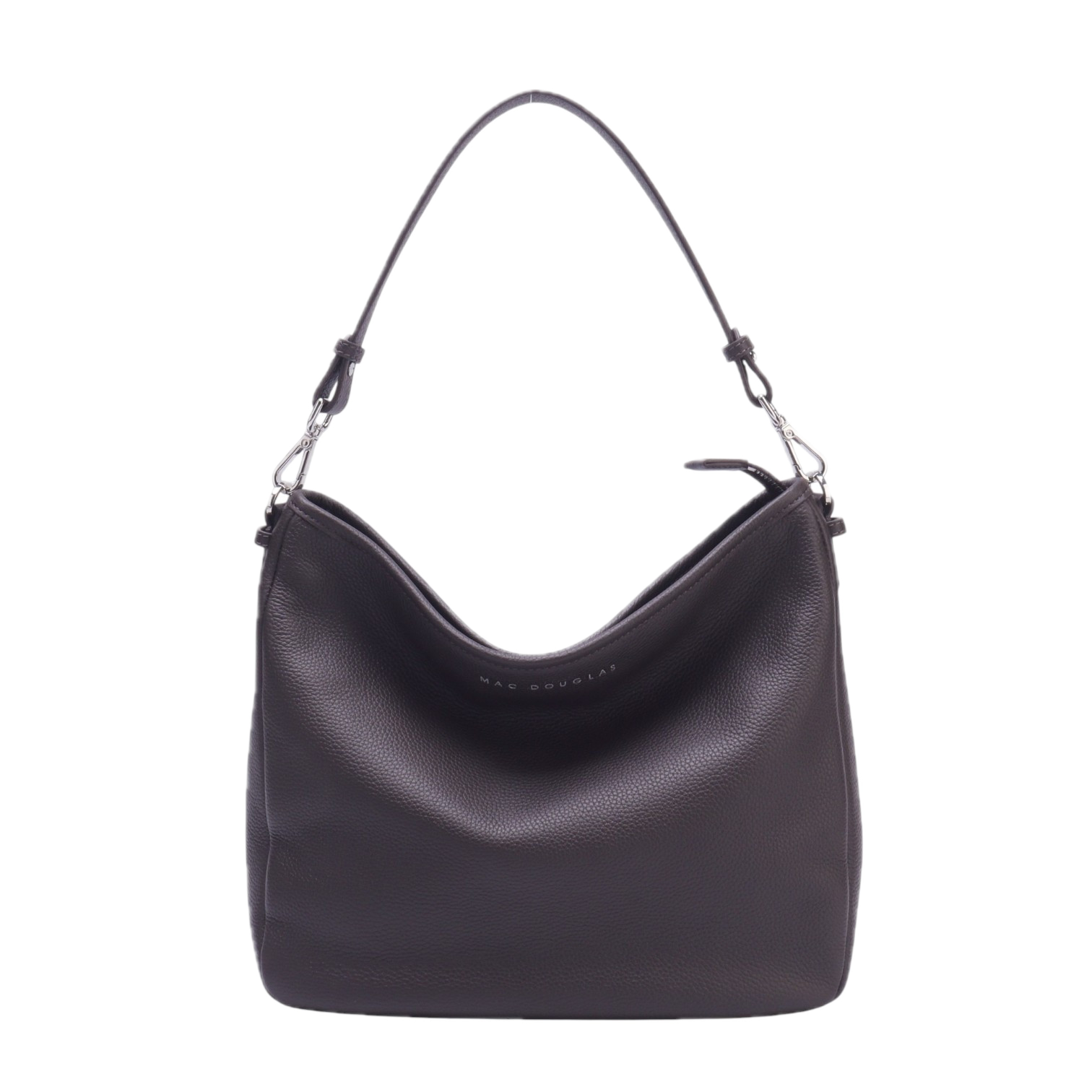 Sac porté épaule cuir Moka Abidjan 2 MAGDA2 MAC DOUGLAS