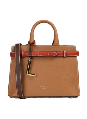 Sac à main / bandoulière en cuir S - Camel, chocolat, orange – FAUBOURG LANCEL Sac à main / bandoulière en cuir S - Camel, chocolat, orange – FAUBOURG LANCEL