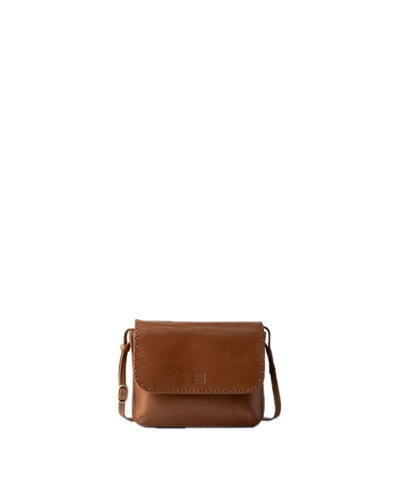 Sac bandoulière cuir BIBA Hatch Tan Sac bandoulière cuir BIBA Hatch Tan