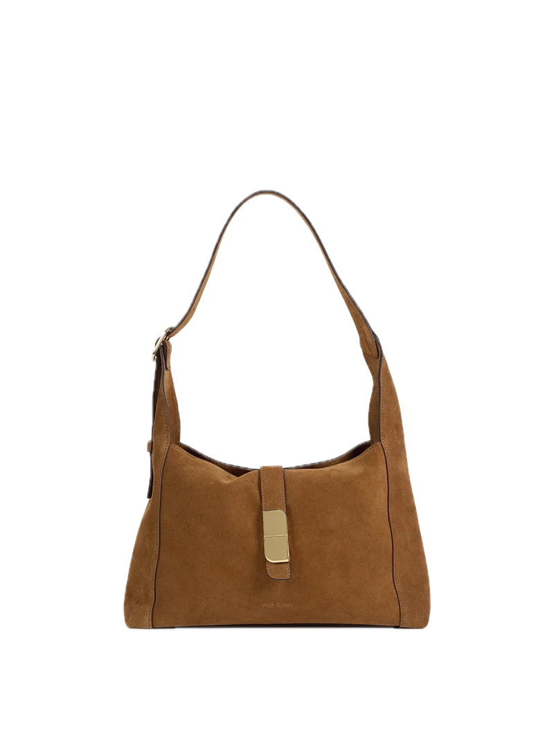 Sac porté épaule Rachel Epice- Cuir suédé NAT&NIN Sac porté épaule Rachel Epice- Cuir suédé NAT&NIN