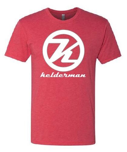 RED TRIBLEND TEE