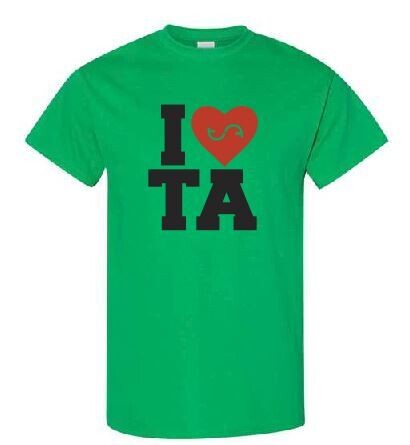I HEART TA-IRISH GREEN