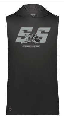 SLEEVELESS HOODED TEE