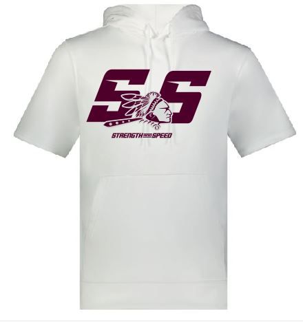 SHORT SLEEVE HOODED FLEECE