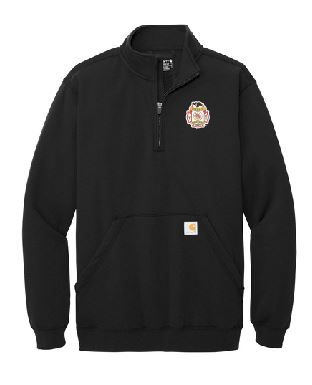 Carhartt® Midweight 1/4-Zip Mock Neck Sweatshirt