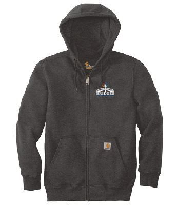 Carhartt® Rain Defender® Paxton Heavyweight Hooded Zip-Front Sweatshirt