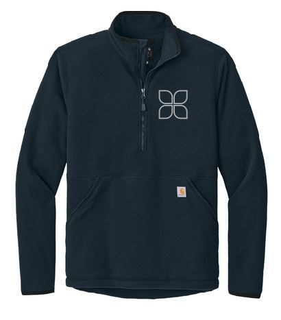 Carhartt® Textured 1/2-Zip Fleece Jacket