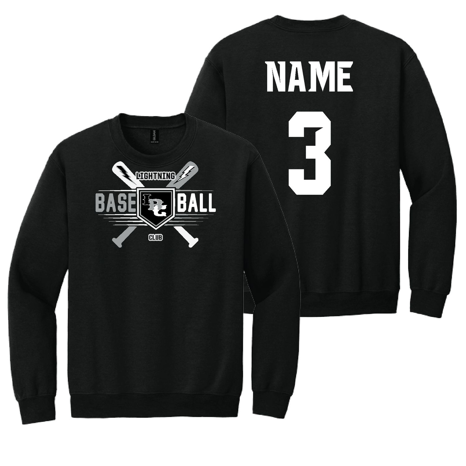 On Field Sweatshirt with Name and Number