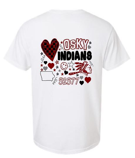 COMFORT COLORS COLLAGE TEE