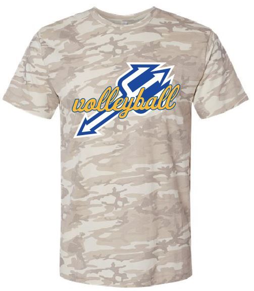CAMO LAT FINE JERSEY TEE
