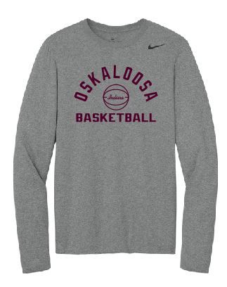 INDIANS NIKE LEGEND LONG SLEEVE TEE