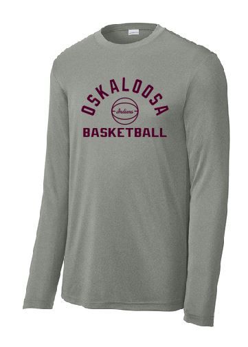 Indians Sport-Tek® Long Sleeve PosiCharge® Competitor™ Tee