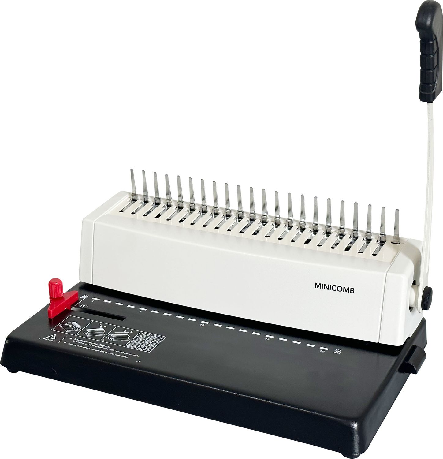 Encuadernadora Par Arillos Tipo Comb, Modelo Amc