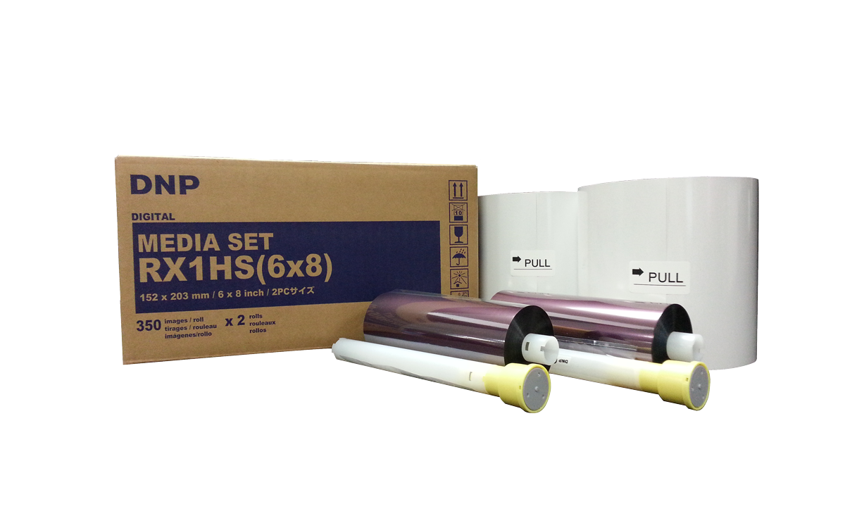 Papel Y Cinta 6x8" De Impresión Fotográfica, Modelo DSRX1HS